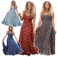 Long Full Boho Maxi Dress - Narnia Dress (MENDSS) by Altshop UK