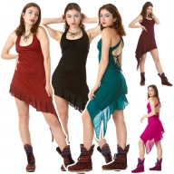 Backless Asymmetric Psy Dress - Chorti Dress (ROKGRUD) by Altshop UK