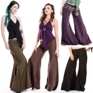 Comfy Flow Pants With Extra Wide Flare - Flow Pants (TLP546) by Altshop UK